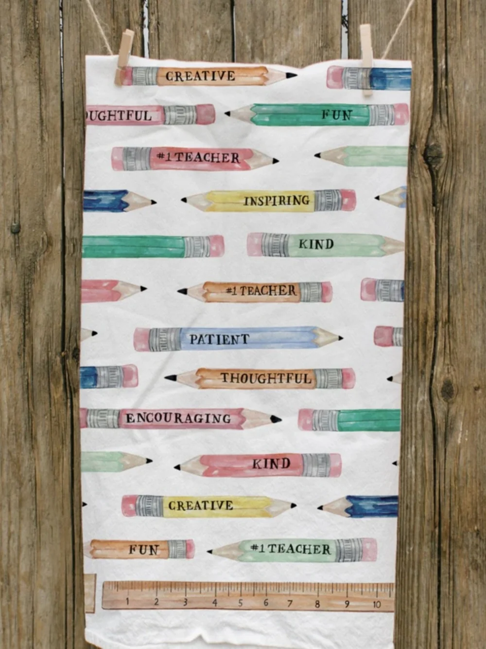 NEW Lana's Shop for Anthropologie Teacher Dish Towel